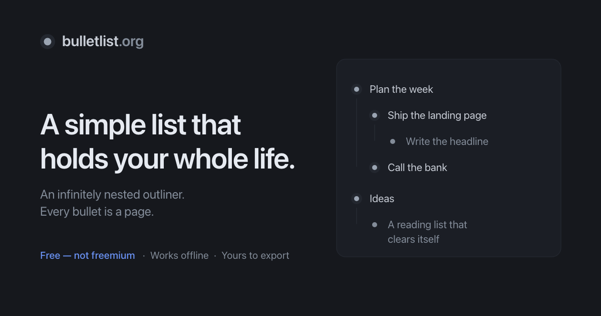 bulletlist.org image